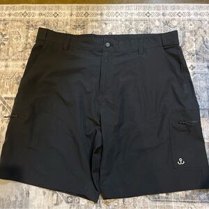 Magellan Outdoors Black Athletic Shorts 42 Fishing